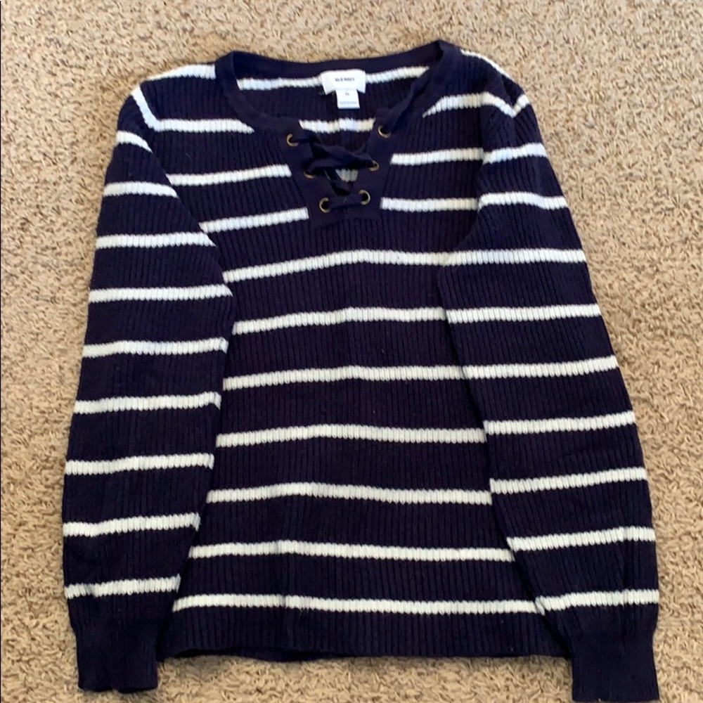 striped sweater